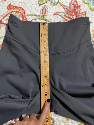 Baleaf women’s size medium grey wide leg slit side yoga pants leggings new thumbnail 4