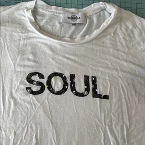 Soulcycle White Long Sleeve Top thumbnail 4
