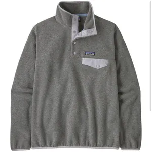 Patagonia Synchilla Lightweight Snap-T Fleece Pullover Nickel Purple Size XL NWT thumbnail 7