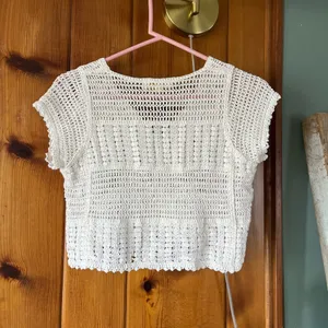 Rebellion Again Crotchet Crop Top- Size XS thumbnail 2