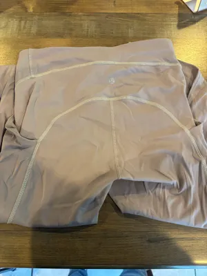 Grey Lululemon Leggings with Pockets  thumbnail 2