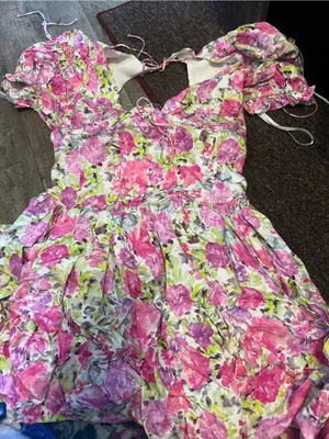 For Love And Lemons Paulina puff sleeve mini Dress thumbnail 16