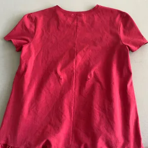 Zara Short Sleeve Peplum Shift Dress thumbnail 4