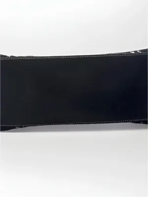 kate spade Vintage Y2K Made in Italy Black and White Plaid Wool Tweed Bag. thumbnail 4