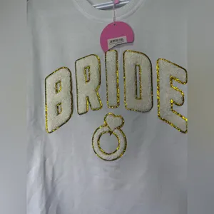 Simply Southern White and Gold 'Bride' Sweatshirt thumbnail 3