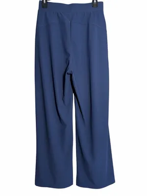 NWT Halara Flex HighWaist Body Sculpt WaistSlimming Pocket Wide Leg Pants Navy M thumbnail 4