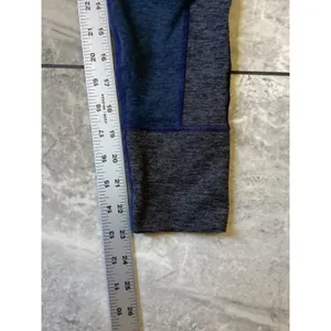 Vuori Womens Small Blue Heather Colorblock High Rise Performance Leggings Yoga thumbnail 7