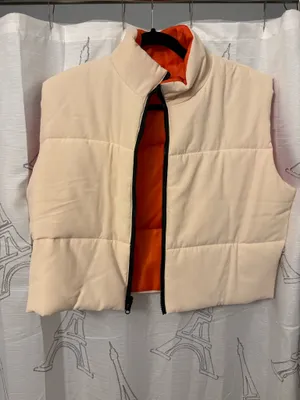 Puffy vest Tan Size L thumbnail 3