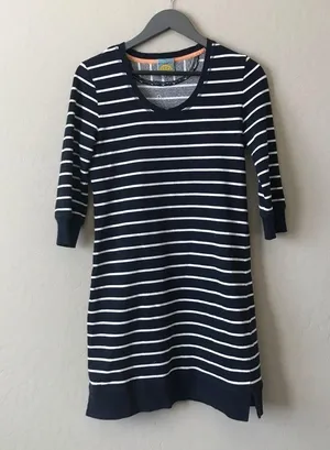 C&C California stripe sweatshirt dress thumbnail 4