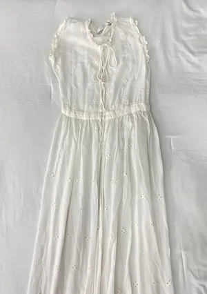 Zara White Dress thumbnail 3