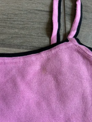 MAJORELLE Pink Bralette with Black Trim thumbnail 2