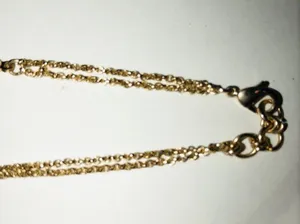 Vintage pearl chain bracelet thumbnail 2