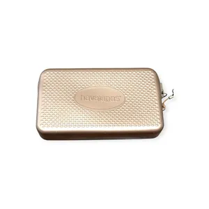 new Havaianas 𖣴 Water Resistant Wristlet Mini Bag 𖣴 Rose Gold 𖣴 Clutch Makeup 𖣴 thumbnail 15