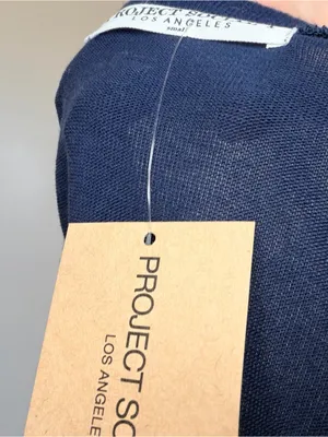 New Project Social T Crewneck Sweatshirt Navy thumbnail 8