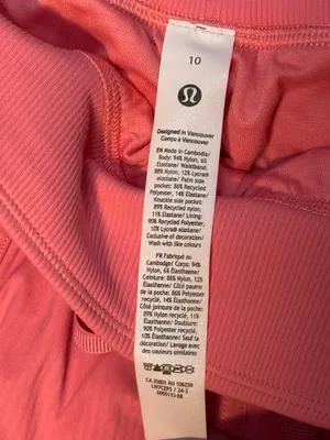 Lululemon Dance Studio High-Rise Shorts 3.5" Sakura Pink 10 thumbnail 7