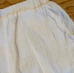 Princess Polly White Linen Look Lined Shorts High Waist Pockets Elastic Waist S thumbnail 5