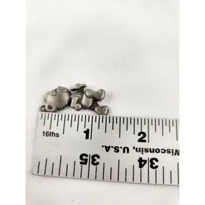 Vintage‎ Pewter Track Bear Pendant Charm Necklace Bracelet Running Runner Baton thumbnail 4