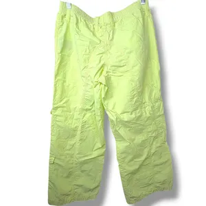 BDG Urban Outfitters NWOT Lime Y2K Low Rise Baggy Wide Leg Cotton Cargo Pant thumbnail 8