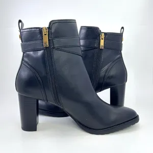 Giani Bernini Ninha Booties Size 10 Black Block Heel Buckle Dress Boots NWOB thumbnail 8