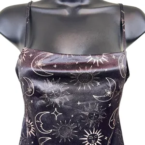 Urban Outfitters Celestial Moon & Sun Mini Slip Dress thumbnail 2