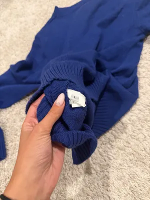 American Flag Sweater Blue Size L thumbnail 4