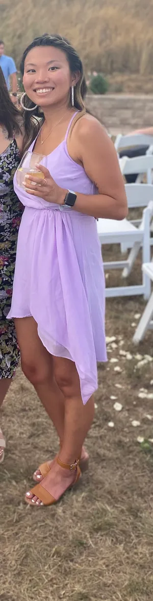 Lulu’s Lilac Wedding Guest Dress thumbnail 2