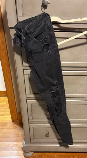 Black American Eagle Jeggings thumbnail 1