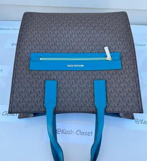 MK Kenly Large Logo Tote Bag - Lagoon thumbnail 6