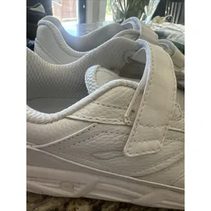 Brooks Addiction Walker V-Strap White Leather Support Walking Shoes Women's 9 thumbnail 6