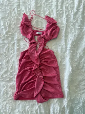 Generation Outcast Clothing Miami Mini Pink Dress thumbnail 2