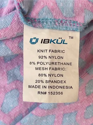 IBKÜL Pink Blue Carolyn Geometric UPF 50+ Sun shirt quarter zip polo golf M thumbnail 6