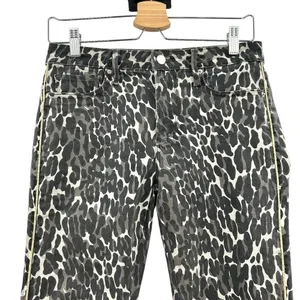 Driftwood Jackie Grey Cheetah Print‎ Jeans Size 26 thumbnail 4