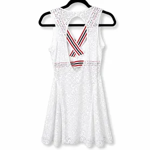 Free People Movement FP All Aces White Lace Tennis Dress with Shorts Small thumbnail 7