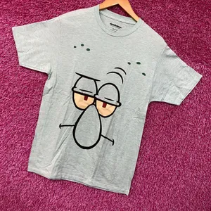 SpongeBob Squarpants Squidward Face Tshirt size medium thumbnail 3