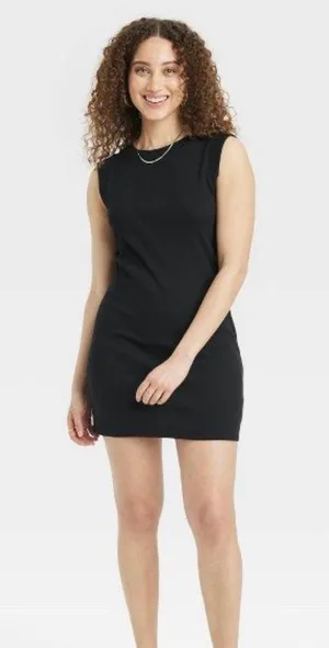 Target Women’s Muscle Tank Mini Knit Dress thumbnail 1