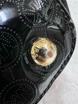 Michael Kors Black Patent Tote w/adjustable Straps thumbnail 5