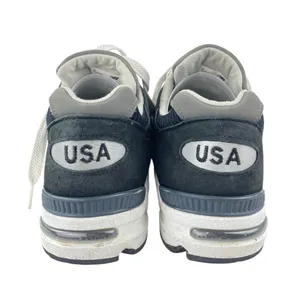 New Balance 990v2 Mens Blue Suede Low Top Lace Up Athletic Sneakers Shoes Sz 7.5 thumbnail 3
