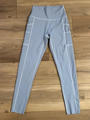 OFFLINE By Aerie Goals High Waisted Double Pocket Legging | Coast (Blue) thumbnail 3