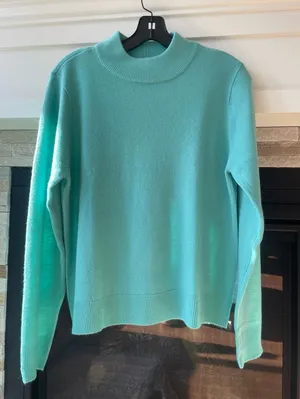 Elisabeth Williams women sweater green size M, very new thumbnail 1