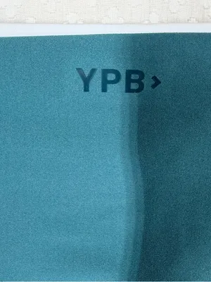 Abercrombie & Fitch YPB Teal Blue High Rise‎ Bike Shorts thumbnail 4