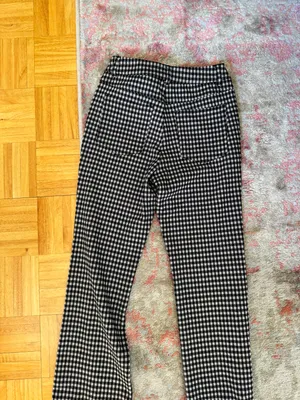 Houndstooth Black And White Pants Size XS thumbnail 6