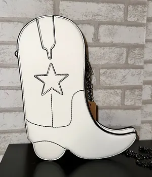 Cowboy boot bag White thumbnail 1