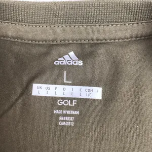 Adidas Golf Men’s Cotton Short Sleeve T-Shirt Tee Green Large NEW! Retail $25 thumbnail 5