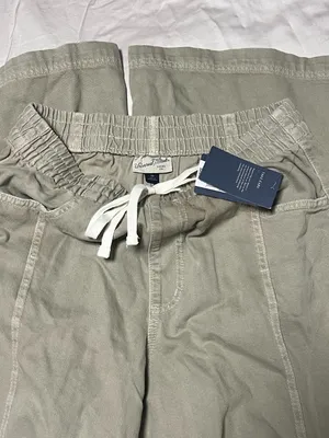 NWT 100% Cotton A New Day Sage Green Wide Leg Pants Size M thumbnail 3