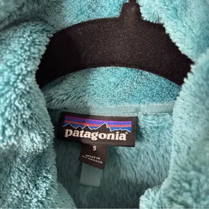Patagonia snap T‎ fleece pullover teal jacket size small thumbnail 3