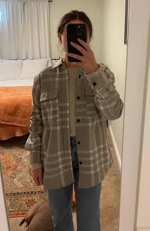 H&M Flannel Jacket thumbnail 1