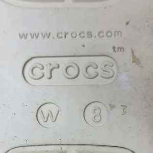 Crocs Brooklyn Low Wedge Sandals Size 8 Mushroom LiteRide Slingback Two Strap thumbnail 9