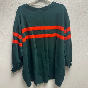 FP Free People NWT Oversized Small Post Up Layer Top In Green Rugby Style thumbnail 10