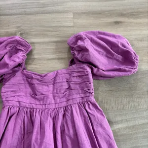 Abercrombie & Fitch Emerson Linen Blend Dress Women Size Small Petite thumbnail 3