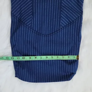 Urban Outfitters -764 Complex‎ High-Neck Open Back Mini Dress Navy Blue Small thumbnail 4